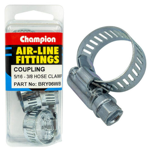 Champion BRY06WB Airline Hose Clamp 10 - 12mm - 4/Pack