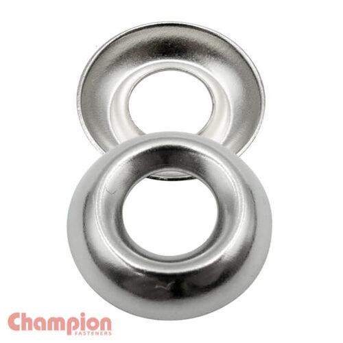 Champion CCW1 Cup Washer Steel 3.5mm Nickel Plated - 100/Pack