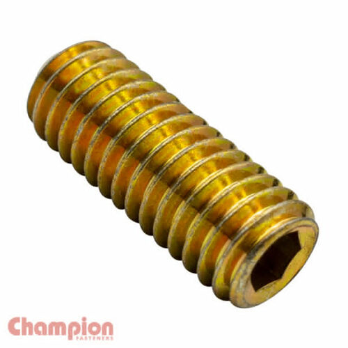 Champion CGS1 Socket Grub Screw 3/16 x 3/16" BSW High Tensile - 50/Pack