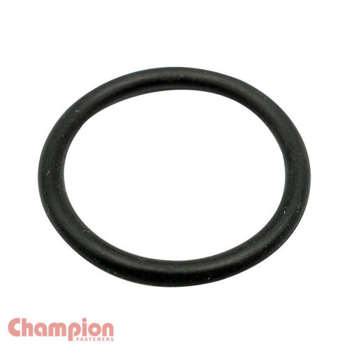 Champion COR201 O-Ring Nitrile Rubber M3 x 2mm Black - 50/Pack
