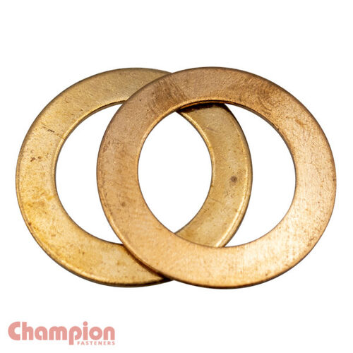 Champion CWC1 Flat Washer Copper 1/4 x 9/16" X 20G - 100/Pack