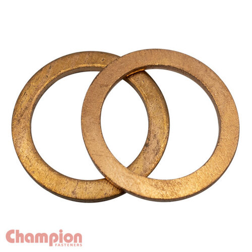 Champion CWC52 Flat Washer Copper M18 x 24 x 1.5mm - 50/Pack