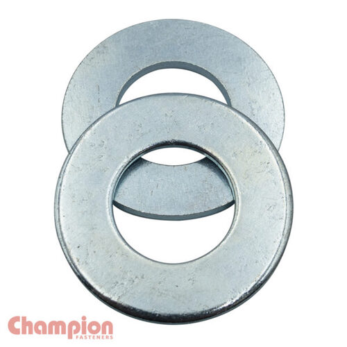 Champion CWS29 Flat Washer Steel M5 x 10 x 1mm Zinc Plated - 200/Pack