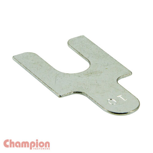 Champion FAS13 Front Alignment Shim 10 x 1mm Zinc Plated - 25/Pack