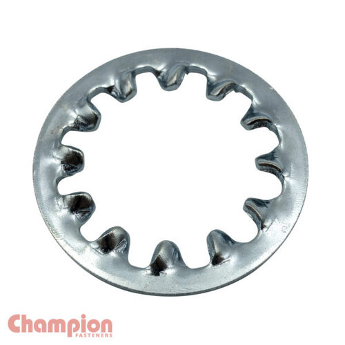 Champion ISW7 Internal Star Shakeproof Washer 7/16" Zinc - 100/Pack