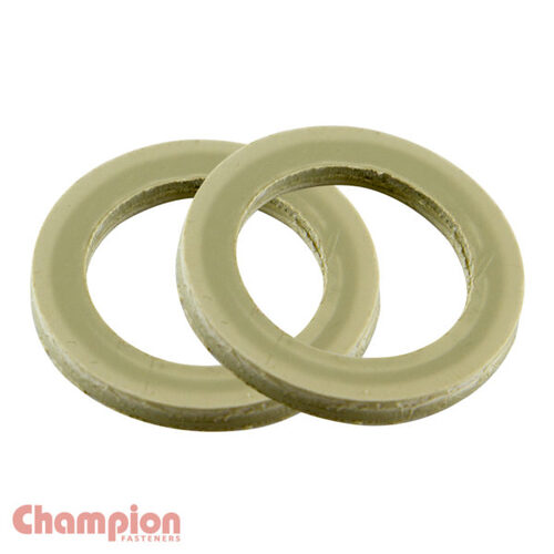 Champion PPW1321 Flat Washer Polypropelene 1/8 x 5/16 x 1/32" - 100/Pack