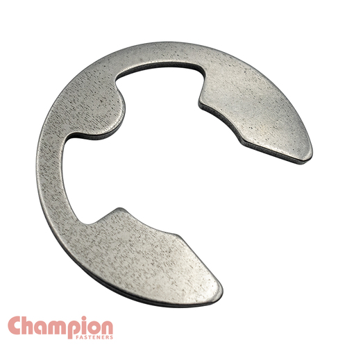 Champion SSC1500-1.9 E-Clip Suits 1.9mm Shaft Stainless Steel - 25/Pack