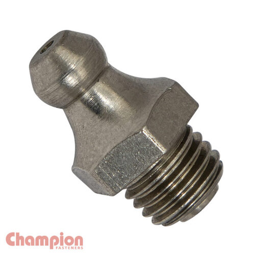 Champion SSCN15 Grease Nipple M8 x 1.25mm Straight 316/A4 - 25/Pack
