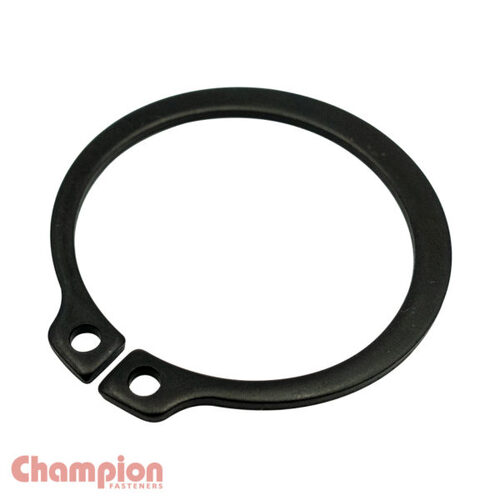 Champion N1400-7 External Circlip Shaft 7/16" (STW12) Steel - 100/Pack