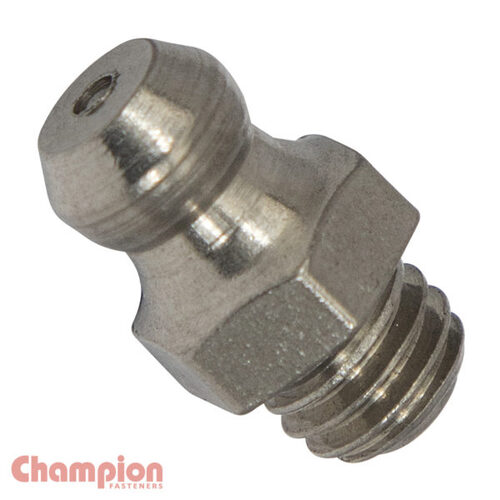 Champion SSCN1 Grease Nipple 1/4" BSF Straight 316/A4 - 25/Pack