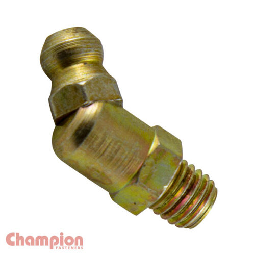 Champion CGN168 Grease Nipple 45° M6 x 1mm - 100/Pack