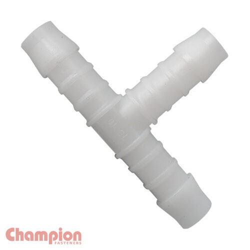 Champion NHC1 Hose Fitting Equal 'T' Piece Connector 3mm - 25/Pack