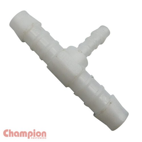 Champion NHC15 Vacuum Connector Reducing 'T' Piece 8-6-8mm - 25/Pack