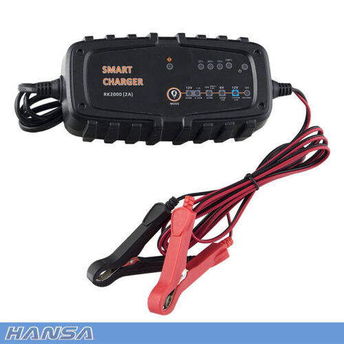 Hansa RK2000 Battery Smart Charger 2 Amp, 6/12 Volts
