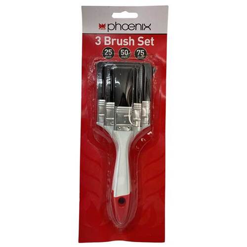 Phoenix 3 Brush Set - 25, 50 and 75mm
