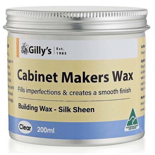 Gilly Cabinet Makers Wax Clear 200ml
