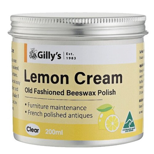 Gilly Cream Polish Lemon 200ml