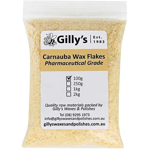 Gilly Carnauba Wax Flakes 100G
