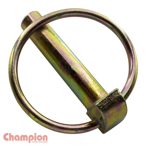 Champion CLP4 Lynch Pin 10mm Zinc Plated Steel - 2/Pack