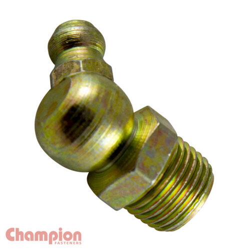Champion CN8 Grease Nipple 67.5° 1/4" BSF - 25/Pack