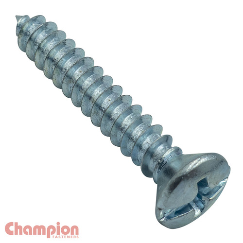 Champion CST30 Self Tapping Screw Raised Combo 3.5 x 19mm Zinc - 100/Pack