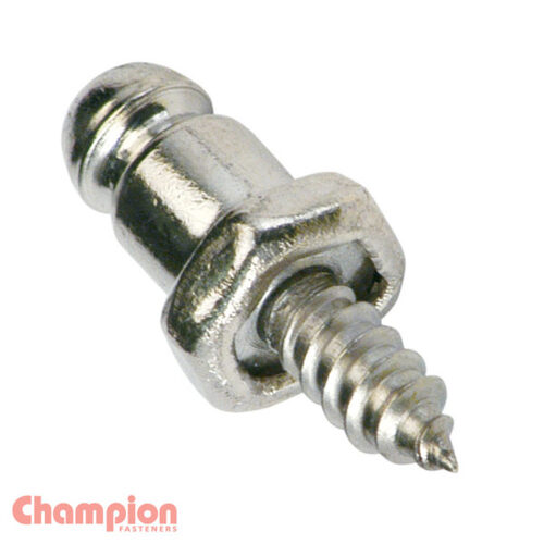 Champion CBP155 Stud Fastener 3/8" Self Tapping Suits Stud Socket - 50/Pack