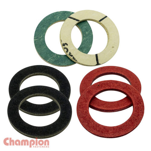 Champion CDP24 Fibre Seal Washer (6 Sizes) - 6/Pack