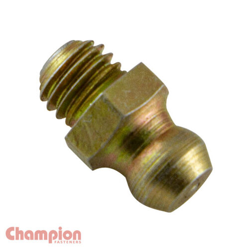 Champion CN163 Self Tapping Straight Grease Nipple M6 x 1mm - 25/Pack