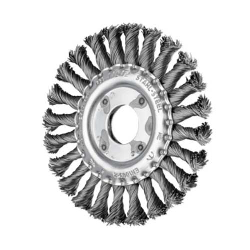 Pferd Twist Knot Wire Brush Stainless Steel Inox RBG Universal 125 x 12mm 43740074