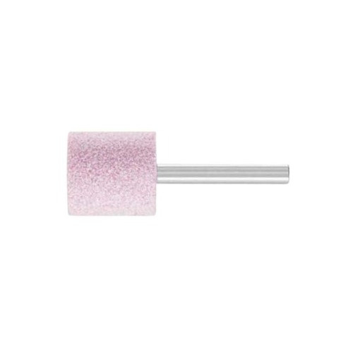 Pferd Mounted Point Cylindrical Al Oxide Pink 25 x 25mm 30 Grit - Pack of 10