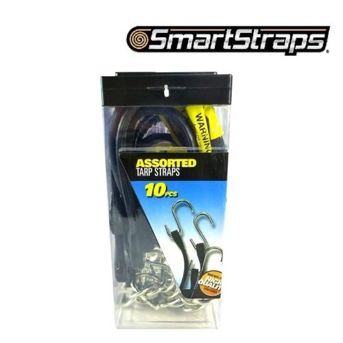 SmartStraps 116ATS Tarp Strap Assorted (Standard) - 10 Pieces