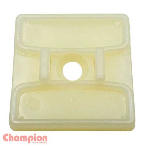 Champion HC-103 Cable Tie Mount Self Adhesive 5mm - 25/Pack