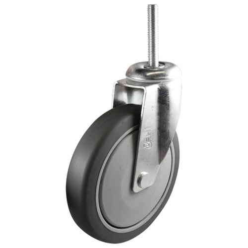 150mm Swivel Stem Castor - Urethane Wheel Grey G6