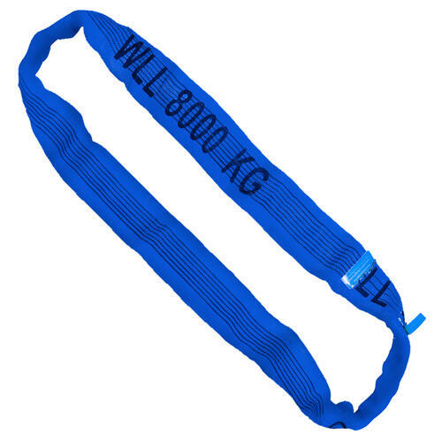 Austlift Round Sling 6m x 8000kg (8Tonne) WLL Blue