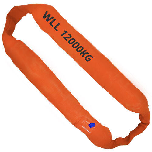 Austlift Round Sling 8m x 12000kg (12Tonne) WLL Orange