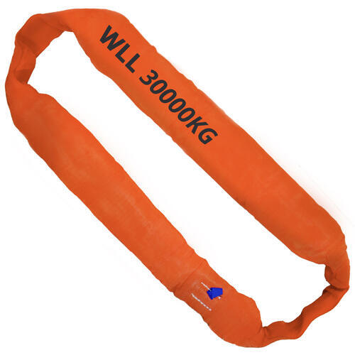 Austlift Round Sling 3.5m x 30000kg (30Tonne) WLL Orange