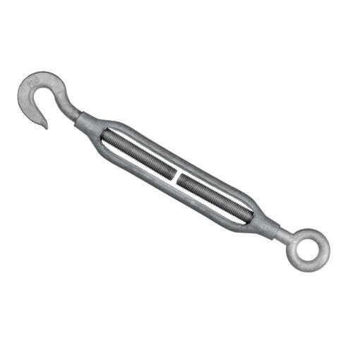 Austlift 32 x 400mm Turnbuckle Hook & Eye Forged Steel / Galvanised, JIS