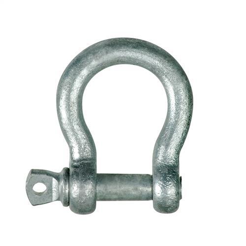 Austlift Commercial Screw Pin Bow Shackle Hot Dipped Galvanised 25mm
