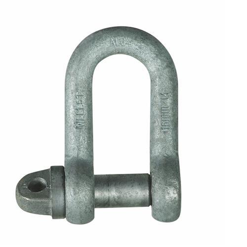Austlift Screw Pin Dee Shackle Grade M Hot Dipped Galvanised 6mm