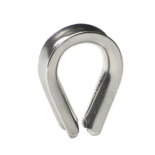 Austlift Stainless Steel Wire Rope Thimble 7 - 8mm DIN6899 G316
