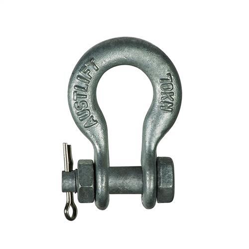 Austlift Bow Shackle For Power Line 70kN, 16mm