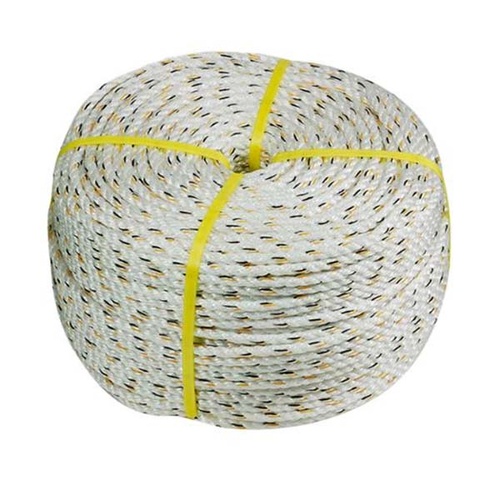 Austlift Silver Rope 6mm x 125m, Lashing Capacity 160kg Black , Black