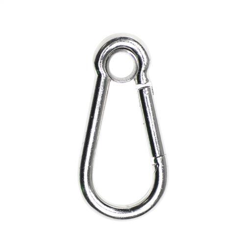 Austlift Stainless Steel Snap Hook With Eyelet 6 x 60mm DIN 5299 G316