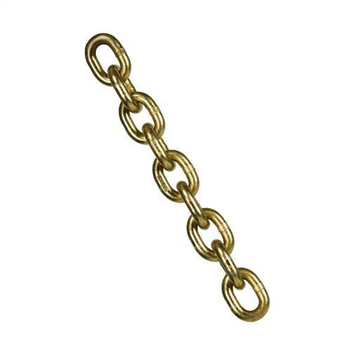 Austlift G70 Transport Chain Gold Zinc Finish (500kg) 6mm x 625m