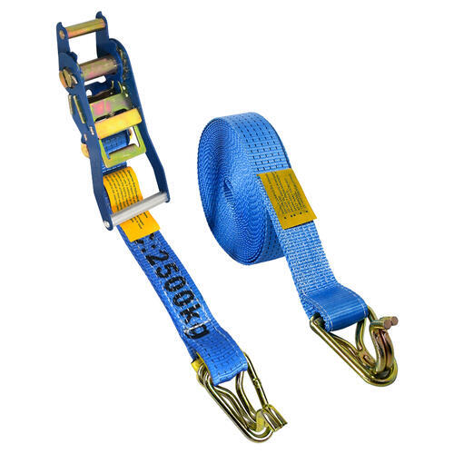 Austlift Ratchet Tie Down Ergo Hook/Keeper 50mm x 9m x 2500kg LC