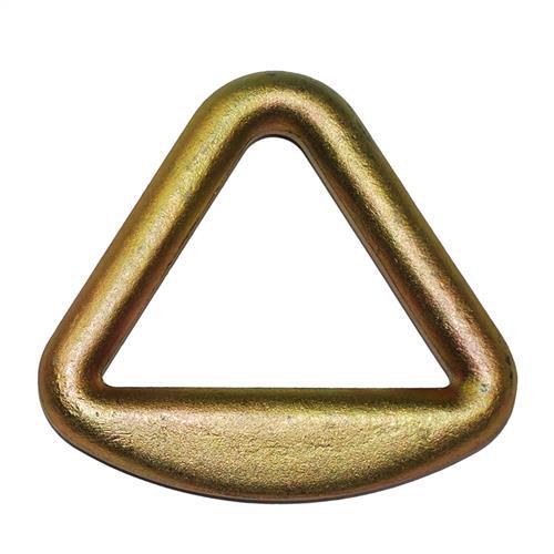 Austlift Tie Down Hook Tri-Angle Type 75mm x 5000kg LC Gold Zinc Plated