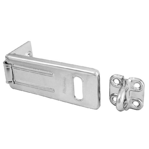 Master Lock Hasp & Staple Hard Wrought Steel Body 110mm