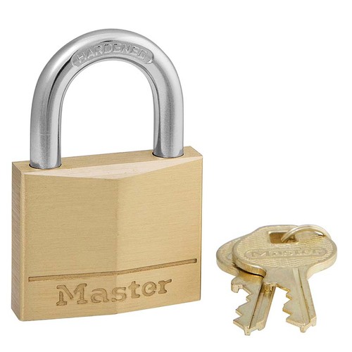 Master Lock 0140BOX-1G016 Padlock Keyed Alike Brass - 40 x 6 x 22mm
