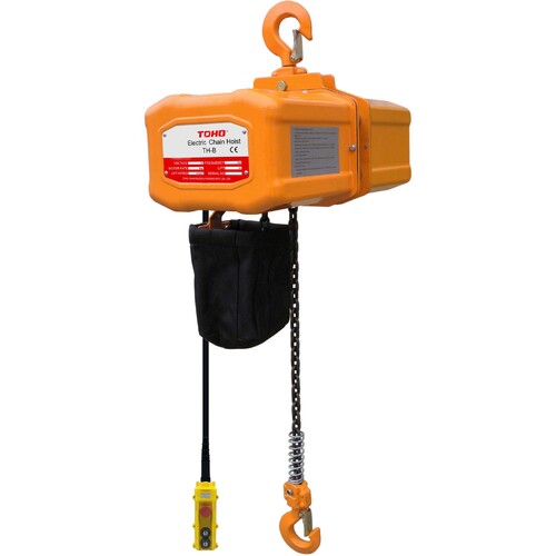 Toho TECH0206 2T 6m 240V Single Phase Electric Chain Hoist