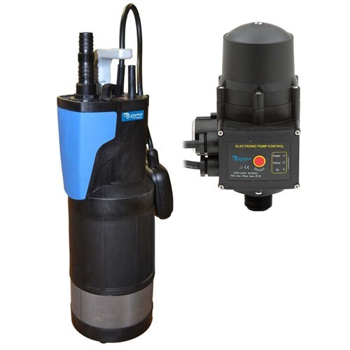 ClayTech BlueDiver C30A Drainage Pump & Aquatron Pump Controller 0.65kW, 95L/min